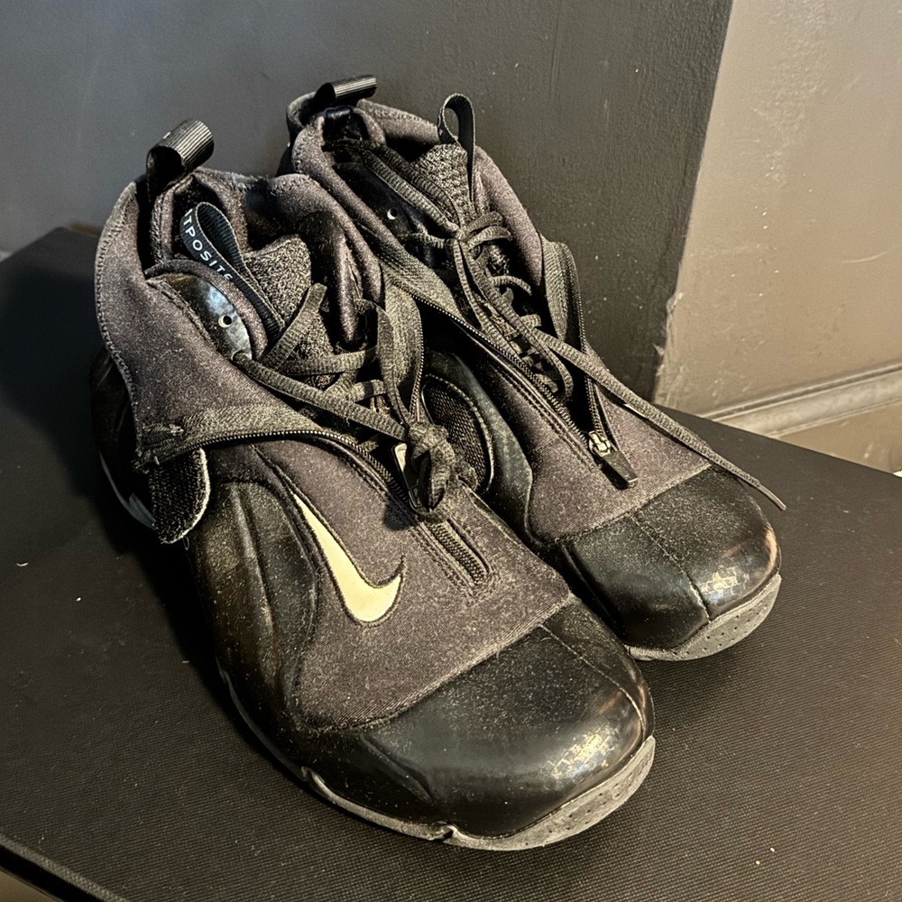 Size 10.5 - Nike Air Flightposite 2014 Carbon Fiber